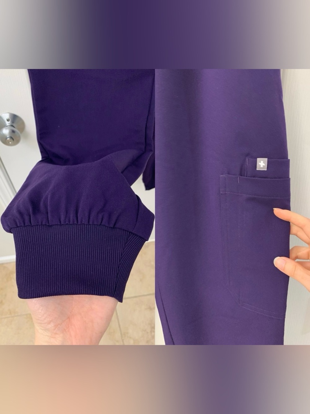 FIGS PURPLE JAM RAFAELA + UMAN JOGGER SET! - Picture 13 of 16